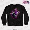 attack of jotaro crewneck sweatshirt black s 479 - JoJo's Bizarre Adventure Merch