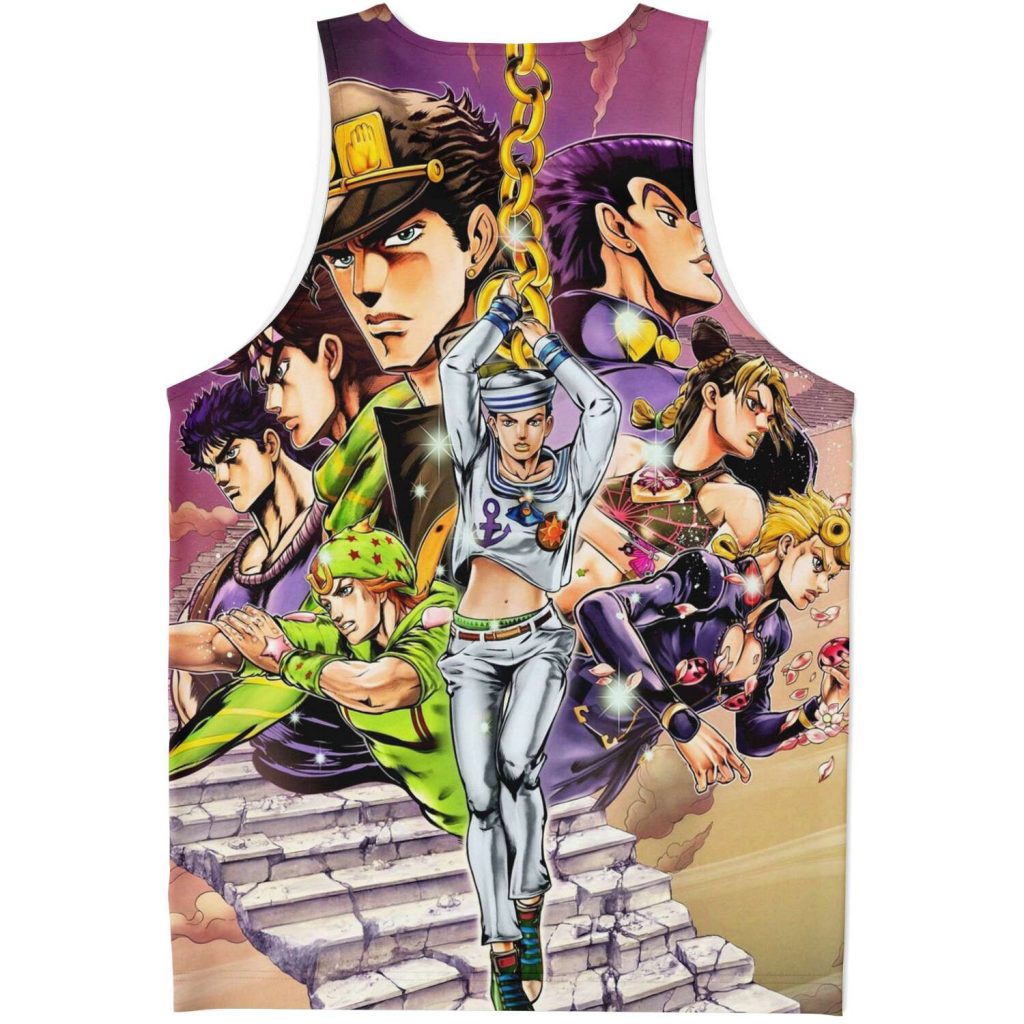 b61b1253d39b2f0c8bd63f125e5e35dd tankTop neutral back - JoJo's Bizarre Adventure Merch