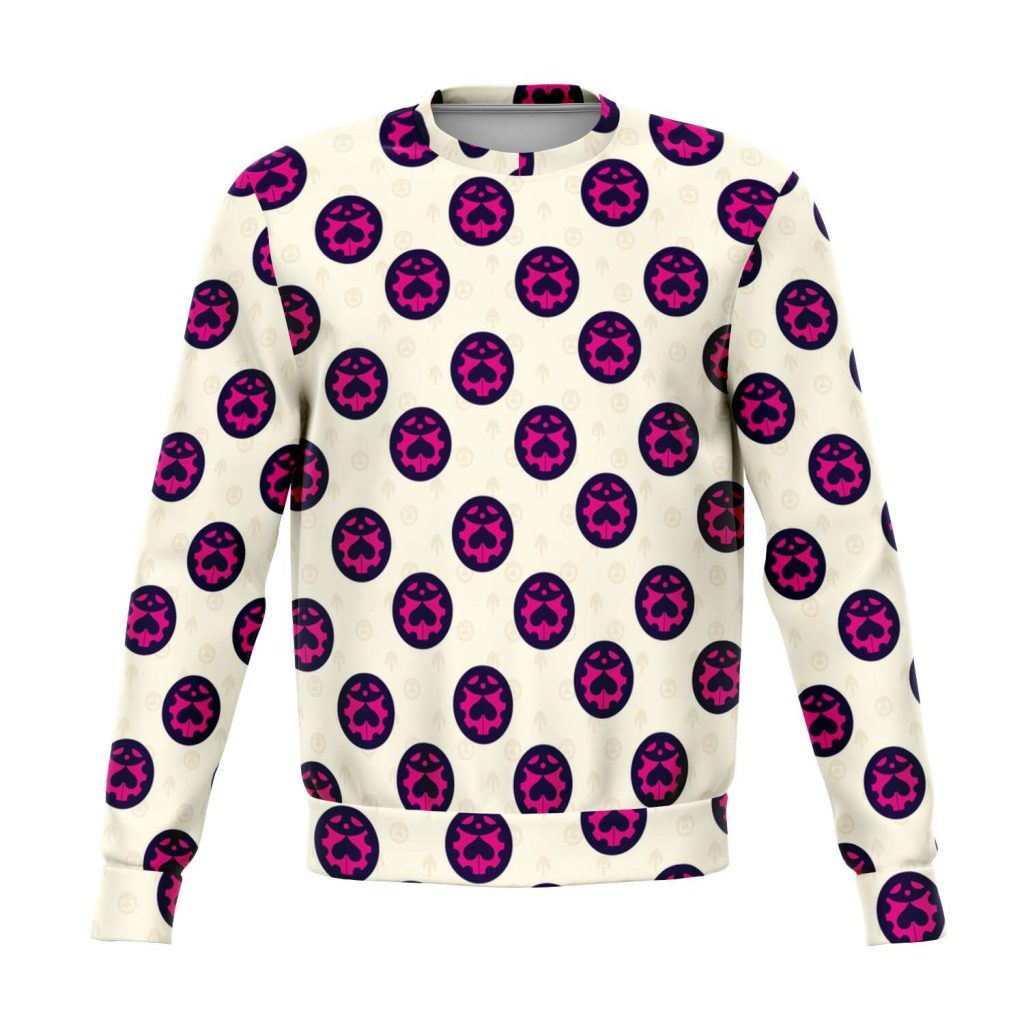 b9ff92599f13f18eae6f67f43538b66b sweatshirt front - JoJo's Bizarre Adventure Merch