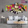 canvas prints handsome jojo bizarre adventure poster wall art paintings living room pictures home decor cuadros modular 734 - JoJo's Bizarre Adventure Merch