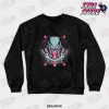 crazy diamond mecha crewneck sweatshirt black s 295 - JoJo's Bizarre Adventure Merch