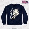 dio brando crewneck sweatshirt navy blue s 156 - JoJo's Bizarre Adventure Merch