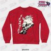 dio brando crewneck sweatshirt red s 233 - JoJo's Bizarre Adventure Merch