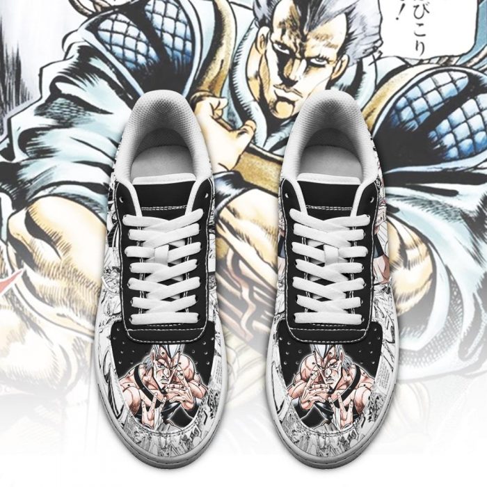 jean pierre polnareff air force sneakers manga style jojos anime shoes fan gift pt06 gearanime 2 - JoJo's Bizarre Adventure Merch