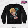 jjba cup of jo crewneck sweatshirt black s 690 - JoJo's Bizarre Adventure Merch