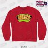 jjba go zeppeli crewneck sweatshirt red s 542 - JoJo's Bizarre Adventure Merch