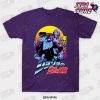 jjba josuke higashikata t shirt purple s 324 - JoJo's Bizarre Adventure Merch