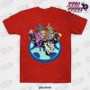 jjba team bucciarati t shirt red s 113 - JoJo's Bizarre Adventure Merch