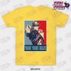 jjba yare daze t shirt yellow s 341 - JoJo's Bizarre Adventure Merch