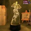 jojo bizarre adventure 3d light anime for bedroom decor birthday gift manga figure night lamp jean pierre 344 - JoJo's Bizarre Adventure Merch