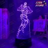 jojo bizarre adventure 3d light anime for bedroom decor birthday gift manga figure night lamp jean pierre 398 - JoJo's Bizarre Adventure Merch