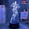 jojo bizarre adventure 3d light anime for bedroom decor birthday gift manga figure night lamp jean pierre 409 - JoJo's Bizarre Adventure Merch