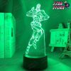 jojo bizarre adventure 3d light anime for bedroom decor birthday gift manga figure night lamp jean pierre 652 - JoJo's Bizarre Adventure Merch