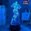 jojo bizarre adventure 3d light anime for bedroom decor birthday gift manga figure night lamp jean pierre 919 - JoJo's Bizarre Adventure Merch