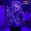 jojo bizarre adventure noriaki kakyoin 3d light anime for bedroom decor birthday gift manga figure acrylic 588 - JoJo's Bizarre Adventure Merch