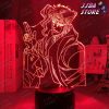 jojo bizarre adventure noriaki kakyoin 3d light anime for bedroom decor birthday gift manga figure acrylic 962 - JoJo's Bizarre Adventure Merch