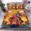 jojos bizarre adventure diavolo emperor crimson bedding set 525 - JoJo's Bizarre Adventure Merch