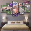 jojos bizarre adventure gyro zeppeli poster hd prints picture canvas 5 pieces anime wall art painting living room home 780 - JoJo's Bizarre Adventure Merch