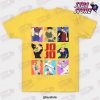 jojos bizarre adventure heroes t shirt yellow s 604 - JoJo's Bizarre Adventure Merch