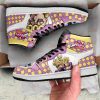 jojos bizarre adventure jordan sneakers giorno giovanna anime shoes gearanime - JoJo's Bizarre Adventure Merch