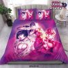 jojos bizarre adventure lucid golden wind bedding set 193 - JoJo's Bizarre Adventure Merch