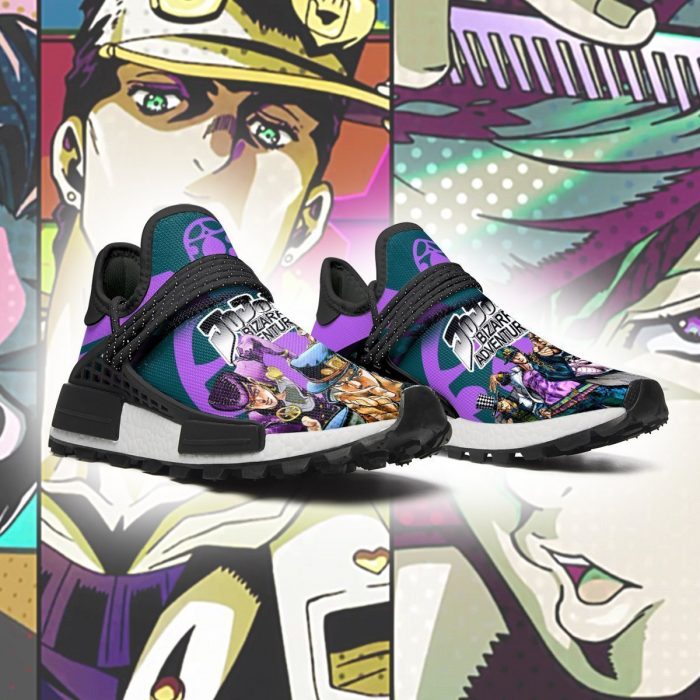 jojos bizarre adventure nmd shoes characters custom anime sneakers gearanime 3 - JoJo's Bizarre Adventure Merch