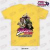 jojos bizarre adventure stardust crusaders v1 t shirt yellow s 298 - JoJo's Bizarre Adventure Merch