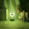 manga jojos bizarre adventure logo design led night light touch sensor colorful nightlight for kids bedroom decor 3d 711 - JoJo's Bizarre Adventure Merch