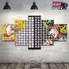 modular canvas 5pcs paintings home decor pictures jojo bizarre adventure modern printed posters for living room wall 768 - JoJo's Bizarre Adventure Merch