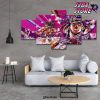 modular canvas pictures poster fight jojo bizarre adventure cool prints painting home decor wall art framework for 885 - JoJo's Bizarre Adventure Merch