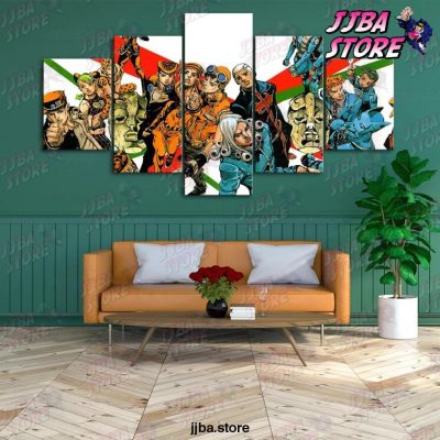 modular hd prints japan anime cool jojo bizarre pictures paintings home decor canvas poster wall artwork for living 337 - JoJo's Bizarre Adventure Merch