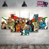 modular hd prints japan anime cool jojo bizarre pictures paintings home decor canvas poster wall artwork for living 684 - JoJo's Bizarre Adventure Merch