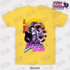 new design jotaro kujo t shirt yellow s 530 - JoJo's Bizarre Adventure Merch