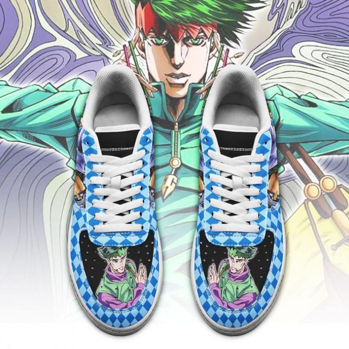 rohan kishibe air force sneakers jojo anime shoes fan gift idea pt06 gearanime 2 - JoJo's Bizarre Adventure Merch