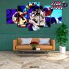 wall art home decoration fight jojo bizarre adventure canvas 5 piece paintings pictures hd prints modular poster for 106 - JoJo's Bizarre Adventure Merch