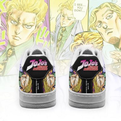 yoshikage kira air force sneakers jojo anime shoes fan gift idea pt06 gearanime 3 - JoJo's Bizarre Adventure Merch