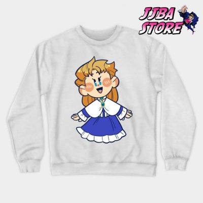Jjba Chibi Erina Sweatshirt White / S