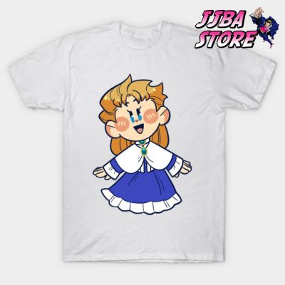 Jjba Chibi Erina T-Shirt White / S