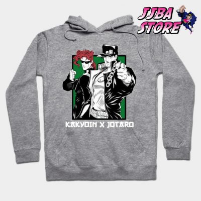 Jotaro Kujo Hoodie Gray / S