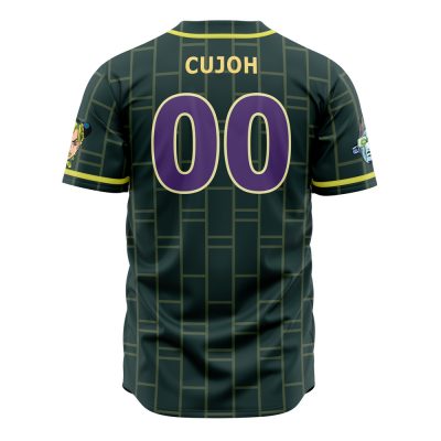 Jolyne Cujoh Stone Ocean JBA AOP Baseball Jersey BACK Mockup - JoJo's Bizarre Adventure Store