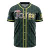 Jolyne Cujoh Stone Ocean JBA AOP Baseball Jersey FRONT Mockup - JoJo's Bizarre Adventure Store