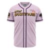 Jotaro Kujo Star Platinum JBA AOP Baseball Jersey FRONT Mockup - JoJo's Bizarre Adventure Store