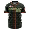Kakyoin Hierophant Green JBA AOP Baseball Jersey FRONT Mockup - JoJo's Bizarre Adventure Store