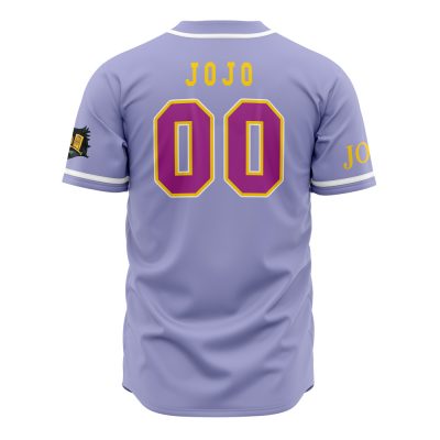 Stardust Crusaders JBA AOP Baseball Jersey AOP Baseball Jersey BACK Mockup - JoJo's Bizarre Adventure Store