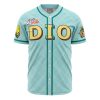 Trippy Auratic Dio Jojos Bizarre Adventure AOP Baseball Jersey FRONT Mockup - JoJo's Bizarre Adventure Store