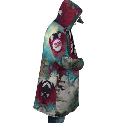 Trippy Kakyoin Hierophant Green Jojo’s Bizarre Adventure Dream Cloak Coat