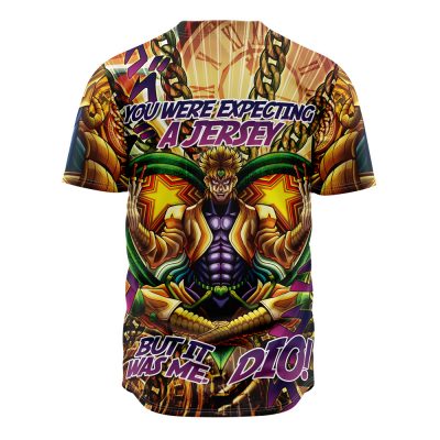 dio Baseball Jersey back - JoJo's Bizarre Adventure Store