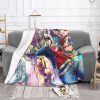 Anime Jojo s Bizarre Adventure Blankets Flannel All Season Dio Brando Joestar Joseph Thin Throw Blanket 1 - JoJo's Bizarre Adventure Merch