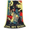 Anime Jojo s Bizarre Adventure Knitted Blanket Flannel Joestar Joseph Soft Throw Blankets for Car Sofa 3 - JoJo's Bizarre Adventure Merch