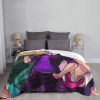 Anime Speedwagon Robert Blankets Flannel Winter Jojo s Bizarre Adventure Soft Throw Blankets for Bedding Travel 2 - JoJo's Bizarre Adventure Merch